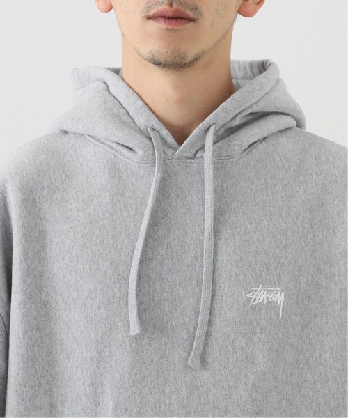 STUSSY（ステューシー）の「【STUSSY / ステューシー】Stock Logo Hood（パーカー・メンズ・チャコールグレー/ブラック・MEDIUM/LARGE/X-LARGE）」の12枚目の写真