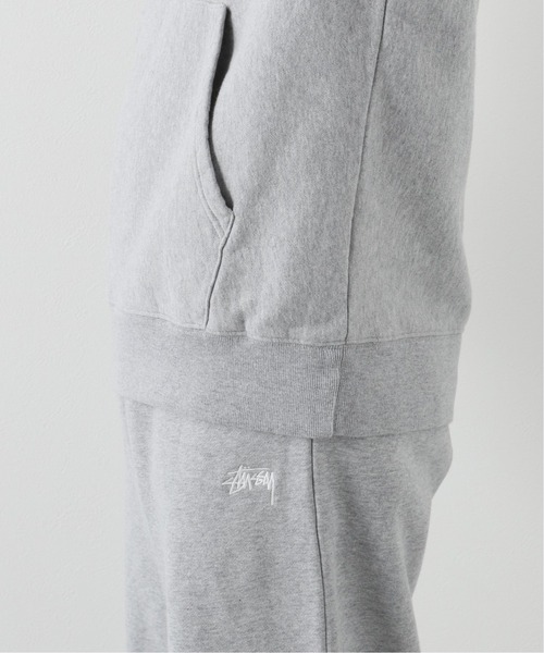 STUSSY（ステューシー）の「【STUSSY / ステューシー】Stock Logo Hood（パーカー・メンズ・チャコールグレー/ブラック・MEDIUM/LARGE/X-LARGE）」の4枚目の写真