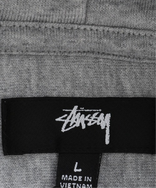 STUSSY（ステューシー）の「【STUSSY / ステューシー】Stock Logo Hood（パーカー・メンズ・チャコールグレー/ブラック・MEDIUM/LARGE/X-LARGE）」の6枚目の写真