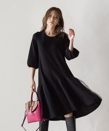 ワンピース ブラック 黒色系 チュール ファッション通販 Zozotown