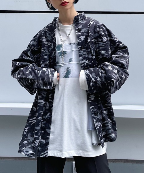 PAGEBOY(ページボーイ)の「スモークコールブルジャケット(その他アウター・レディース・ホワイト系その他/ブラック系その他・FREE)」の2枚目の写真