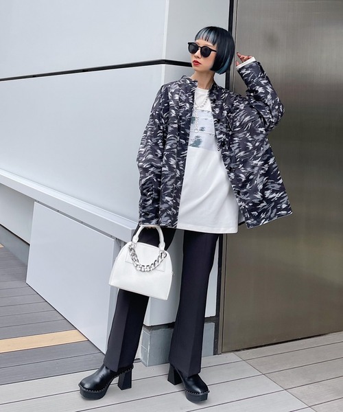 PAGEBOY(ページボーイ)の「スモークコールブルジャケット(その他アウター・レディース・ホワイト系その他/ブラック系その他・FREE)」の21枚目の写真