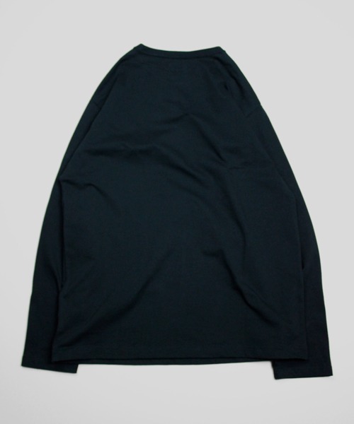A.U.G. relaxing(オーグリラクシング)の「A.U.G. relaxing クルーネック ロンT (MADE IN JAPAN)(Tシャツ/カットソー・メンズ・ネイビー/ダークベージュ/チャコールグレー/ブラック/ホワイト・4/1/2/3)」の18枚目の写真