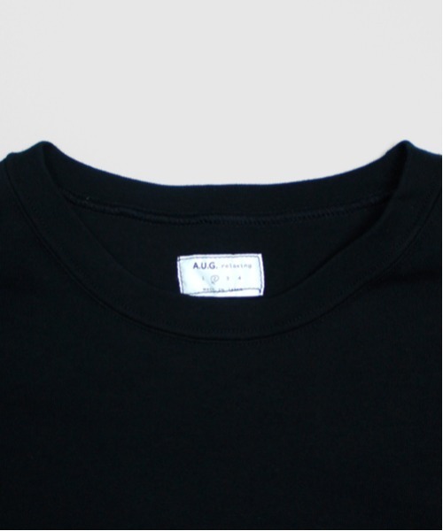 A.U.G. relaxing(オーグリラクシング)の「A.U.G. relaxing クルーネック ロンT (MADE IN JAPAN)(Tシャツ/カットソー・メンズ・ネイビー/ダークベージュ/チャコールグレー/ブラック/ホワイト・4/1/2/3)」の19枚目の写真