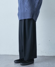Lui's | ストライプワイドパンツ(その他パンツ)