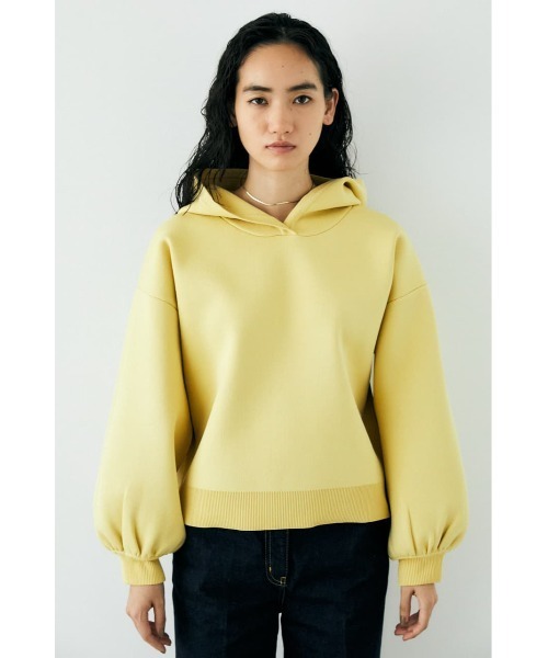 MOUSSY（マウジー）の「HOODIE KNIT トップス（パーカー）」 - WEAR