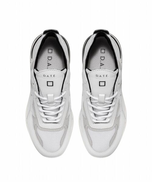 D.A.T.E.（デイト）の「D.A.T.E.（デイト）FUGA/メッシュホワイトブラック/W361-FG-ME-WB（スニーカー・レディース・ホワイト・38/35/36/37）」の10枚目の写真