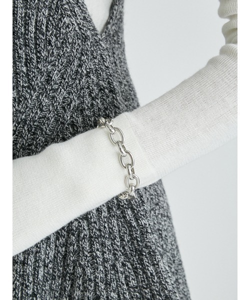 Mila Owen（ミラオーウェン）の「ボリュームチェーンブレス（ブレスレット・レディース・ゴールド/シルバー・FREE）」の12枚目の写真