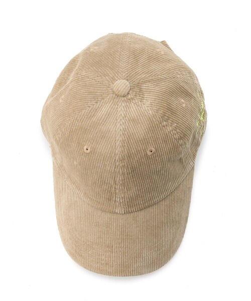 INDIVI（インディヴィ）の「◆コーデュロイメッセージロゴ キャップ（キャップ・レディース・ブラウン系/ベージュ・00）」の14枚目の写真