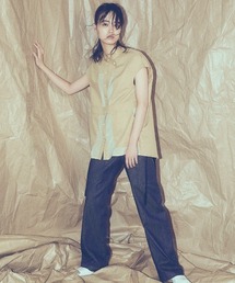 RURI.W | 【RURI.W】SPLICED SHIRT(シャツ/ブラウス)