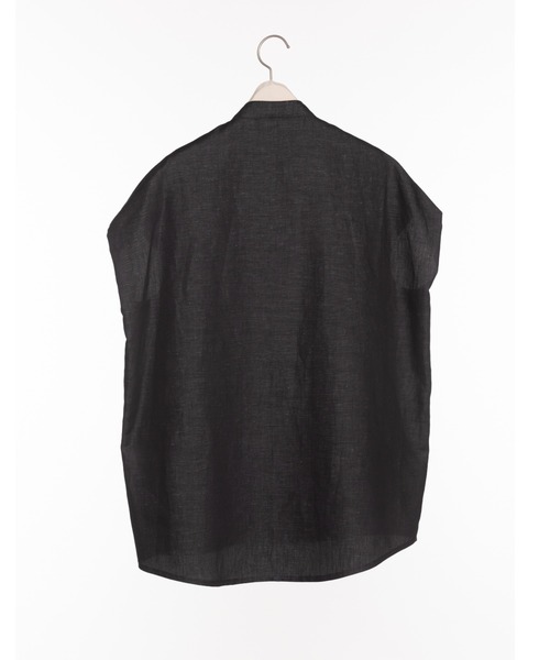 RURI.W(ルリ)の「【RURI.W】SPLICED SHIRT(シャツ/ブラウス・レディース・ベージュ/ネイビー・FREE)」の9枚目の写真