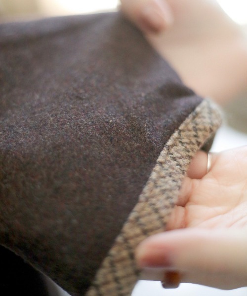 spoon store（スプーンストア）の「ポンチョコート（その他アウター・レディース・ブラック/ブラウン系その他/ブラウン系その他2・SMALL/MEDIUM）」の6枚目の写真