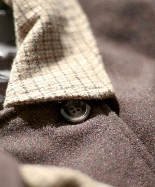 spoon store（スプーンストア）の「ポンチョコート（その他アウター・レディース・ブラック/ブラウン系その他/ブラウン系その他2・SMALL/MEDIUM）」の9枚目の写真