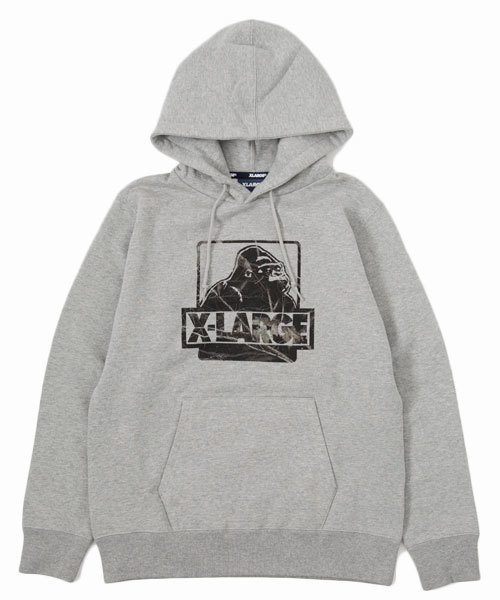 XLARGE（エクストララージ）の「TREE CAMO OG PULLOVER HOOD SWEAT（パーカー・メンズ・ホワイト/ブラック/アッシュ/ライトグリーン/ネイビー・X-LARGE/MEDIUM/SMALL/LARGE）」の4枚目の写真