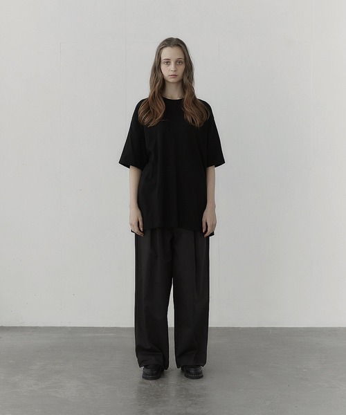 remer（リメール）の「loose box pleats chino wide PT/ルーズボックスプリーツチノパンツ（チノパンツ・メンズ・チャコールグレー/オフホワイト/オリーブ・SMALL/MEDIUM/LARGE）」の13枚目の写真