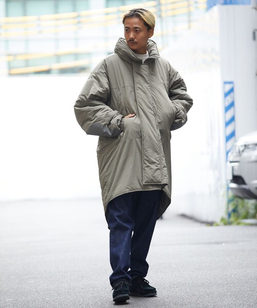 FREAK'S STORE（フリークスストア）の「WEB限定 M.M.W×FREAK'S STORE/エムエムダブリュー 別注 ビッグシルエット モンスターパーカー（ミリタリージャケット・メンズ・ブラック/ブラウン/オリーブ・SMALL/MEDIUM/LARGE）」の5枚目の写真