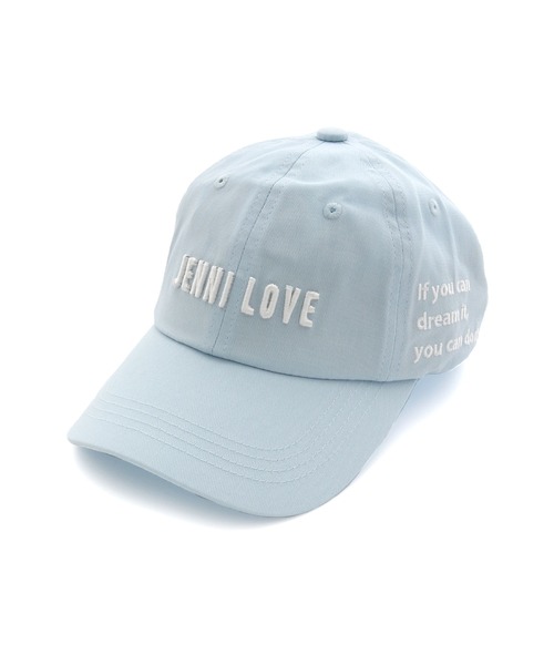 JENNI love(ジェニィラブ)の「オーガニックコットンロゴキャップ(キャップ・キッズ・ラベンダー/サックスブルー/ブラック・54cm/56cm)」の16枚目の写真