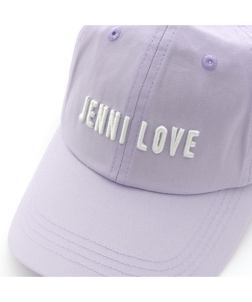 JENNI love(ジェニィラブ)の「オーガニックコットンロゴキャップ(キャップ・キッズ・ラベンダー/サックスブルー/ブラック・54cm/56cm)」の18枚目の写真
