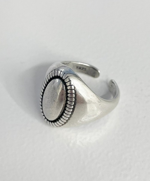 kutir（クティール）の「オーバルデザインリング（リング・レディース・シルバー・FREE）」の5枚目の写真