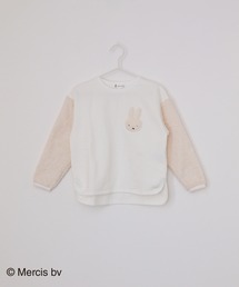 Miffy（ ミッフィー）の「【KIDS】【MIFFY×ROPE' PICNIC】ボアスリーブトレーナー（スウェット・キッズ）」