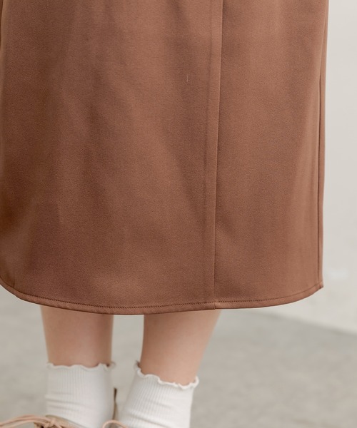 OLIVE des OLIVE（オリーブデオリーブ）の「ペンシルラインスカート（スカート・レディース・ブラック/パープル/ブラウン/オリーブ/アイボリー・FREE）」の10枚目の写真