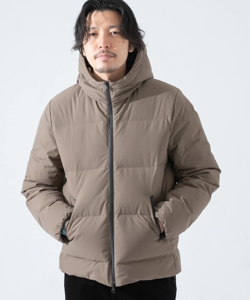 URBAN RESEARCH ROSSO MEN（アーバンリサーチロッソメン）の「『XLサイズあり』ファンクショナルフードダウン（ダウンジャケット/コート・メンズ・チャコールグレー/ブラック/カーキ・MEDIUM/LARGE/X-LARGE）」の4枚目の写真