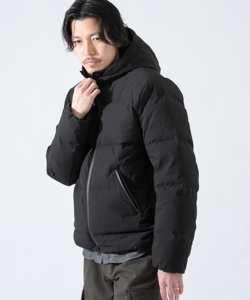 URBAN RESEARCH ROSSO MEN（アーバンリサーチロッソメン）の「『XLサイズあり』ファンクショナルフードダウン（ダウンジャケット/コート・メンズ・チャコールグレー/ブラック/カーキ・MEDIUM/LARGE/X-LARGE）」の5枚目の写真