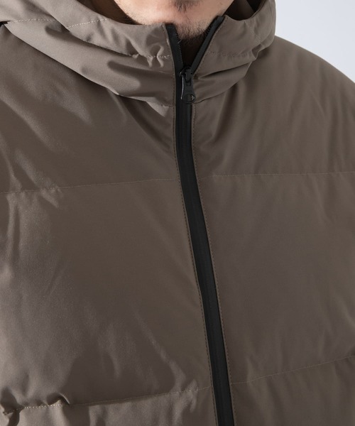 URBAN RESEARCH ROSSO MEN（アーバンリサーチロッソメン）の「『XLサイズあり』ファンクショナルフードダウン（ダウンジャケット/コート・メンズ・チャコールグレー/ブラック/カーキ・MEDIUM/LARGE/X-LARGE）」の10枚目の写真