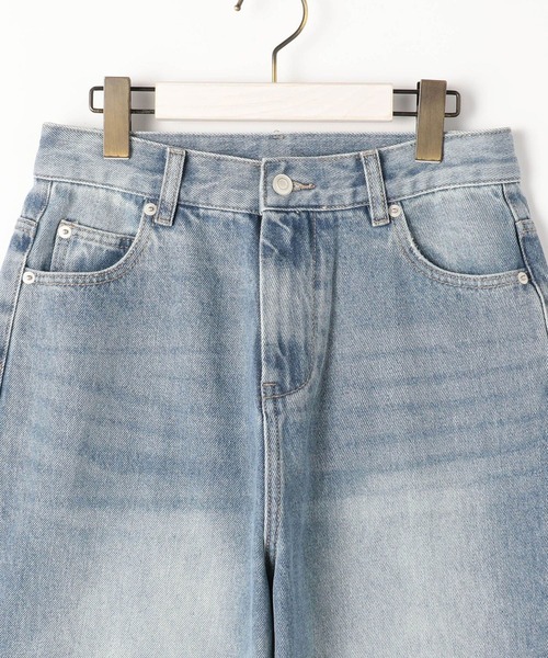 179/WG(イチナナキュウダブルジー)の「ハイライズテーパードデニム(デニムパンツ・レディース・ライトブルー・SMALL/MEDIUM)」の6枚目の写真