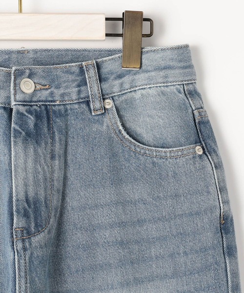 179/WG(イチナナキュウダブルジー)の「ハイライズテーパードデニム(デニムパンツ・レディース・ライトブルー・SMALL/MEDIUM)」の7枚目の写真