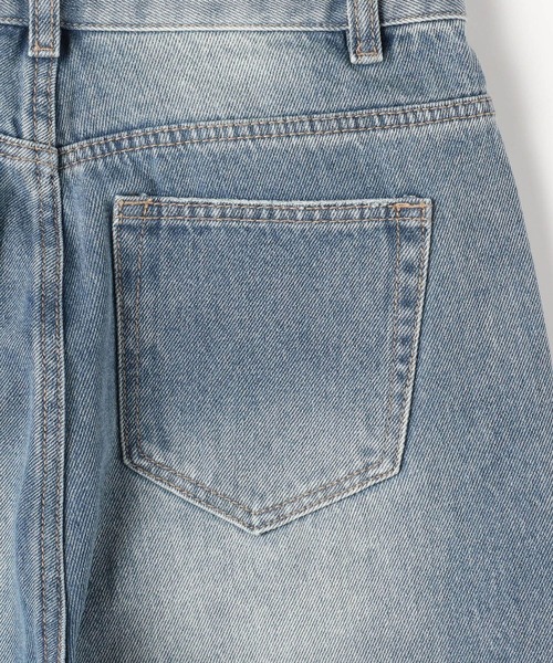 179/WG(イチナナキュウダブルジー)の「ハイライズテーパードデニム(デニムパンツ・レディース・ライトブルー・SMALL/MEDIUM)」の8枚目の写真