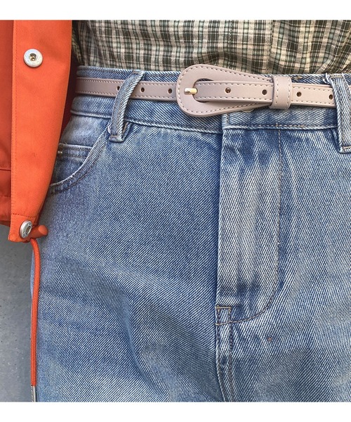 179/WG(イチナナキュウダブルジー)の「ハイライズテーパードデニム(デニムパンツ・レディース・ライトブルー・SMALL/MEDIUM)」の16枚目の写真