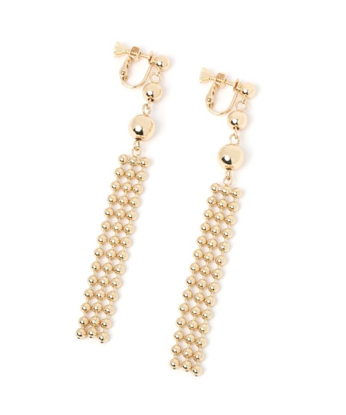 LEPSIM(レプシィム)の「メタルロングチェーンイヤリング 268615(イヤリング・レディース・シルバー/ゴールド・ONE SIZE)」の8枚目の写真