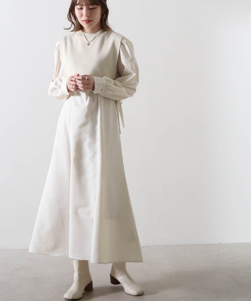 ニットベスト ストライプワンピース ワンピース Cheek チーク のファッション通販 Zozotown