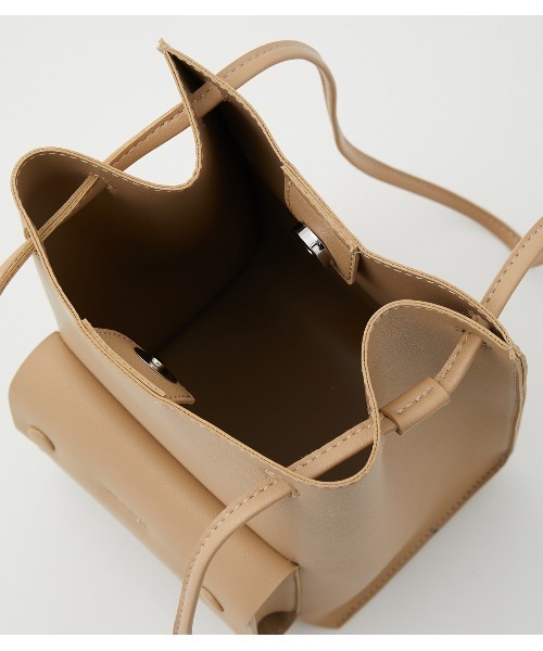 AZUL by moussy（アズールバイマウジー）の「SQUARE MINI TOTE BAG/スクエアミニトートバッグ（トートバッグ・レディース・ライトベージュ/ライトグリーン/ブラック・FREE）」の11枚目の写真