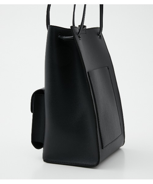 AZUL by moussy（アズールバイマウジー）の「SQUARE MINI TOTE BAG/スクエアミニトートバッグ（トートバッグ・レディース・ライトベージュ/ライトグリーン/ブラック・FREE）」の19枚目の写真