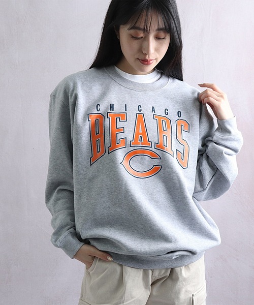 NFL(ナショナルフットボールリーグ )の「【NFL National Football League / ナショナル フットボール リーグ 】 official logo sweat オフィシャル ロゴ スウェット スエット(スウェット・メンズ・グリーン/ブラック/ホワイト/ワイン/ネイビー/グレー・L/M/XL)」の4枚目の写真