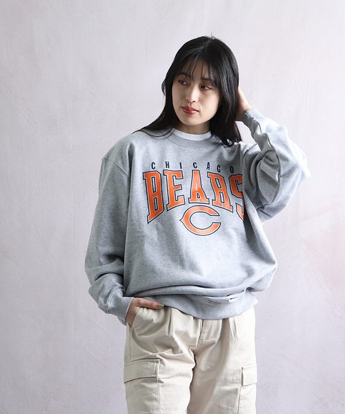 NFL(ナショナルフットボールリーグ )の「【NFL National Football League / ナショナル フットボール リーグ 】 official logo sweat オフィシャル ロゴ スウェット スエット(スウェット・メンズ・グリーン/ブラック/ホワイト/ワイン/ネイビー/グレー・L/M/XL)」の19枚目の写真