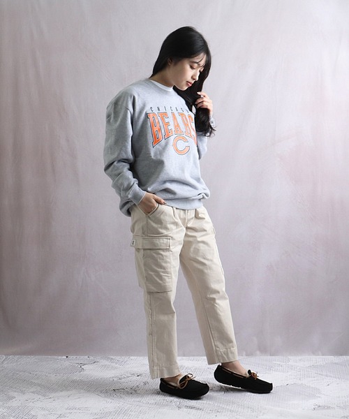 NFL(ナショナルフットボールリーグ )の「【NFL National Football League / ナショナル フットボール リーグ 】 official logo sweat オフィシャル ロゴ スウェット スエット(スウェット・メンズ・グリーン/ブラック/ホワイト/ワイン/ネイビー/グレー・L/M/XL)」の20枚目の写真