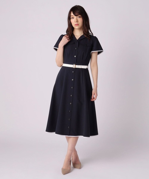 超歓迎即納 フレアーシャツワンピース シャツワンピース Laisse Passe レッセパッセ のファッション 最上の品質 Arenatheatre Net