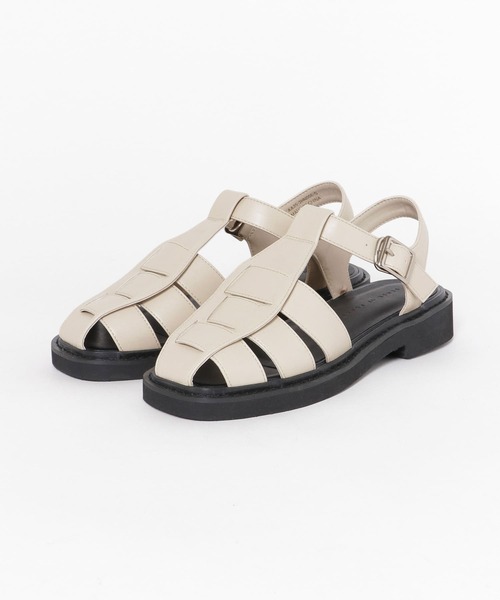 SENSE OF PLACE by URBAN RESEARCH（センスオブプレイスバイアーバンリサーチ）の「グルカサンダル（サンダル・レディース・アイボリー/ブラック/ブラウン・MEDIUM/LARGE/SMALL）」の15枚目の写真
