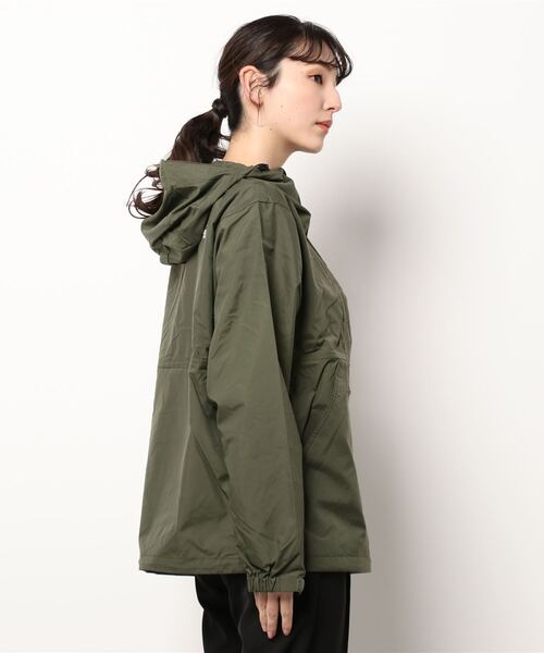 THE NORTH FACE(ザノースフェイス)の「【THE NORTH FACE】COMPACT ANORAK(ナイロンジャケット・レディース・カーキ・LARGE/MEDIUM)」の2枚目の写真