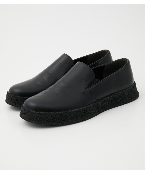 AZUL by moussy（アズールバイマウジー）の「RUBBER SOLE SLIP-ON/ラバーソールスリッポン（スニーカー・メンズ・ブラック・MEDIUM/LARGE）」の8枚目の写真