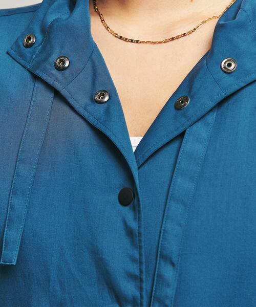 SAYAKADAVIS（サヤカディヴィス）の「＜SAYAKA DAVIS for TO UNITED ARROWS＞ HOOD SHIRT/シャツ（シャツ/ブラウス・レディース・オリーブ/ロイヤルブルー・FREE）」の11枚目の写真