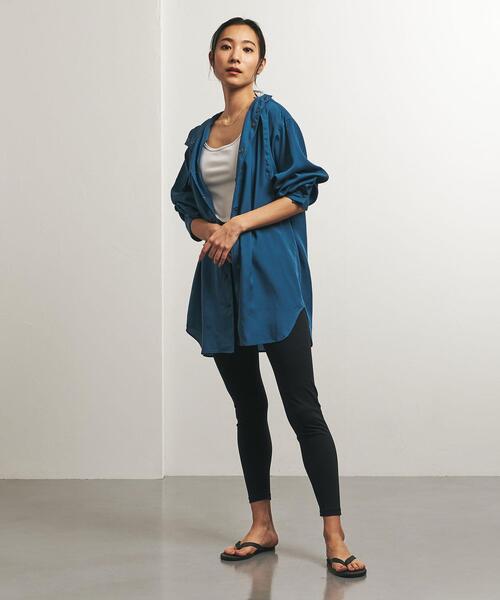 SAYAKADAVIS（サヤカディヴィス）の「＜SAYAKA DAVIS for TO UNITED ARROWS＞ HOOD SHIRT/シャツ（シャツ/ブラウス・レディース・オリーブ/ロイヤルブルー・FREE）」の19枚目の写真