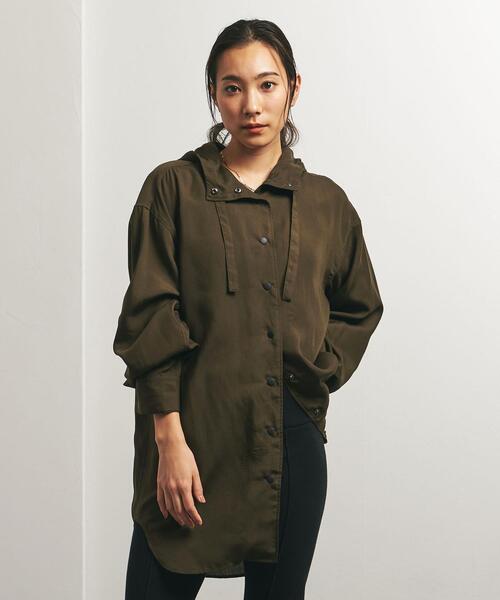SAYAKADAVIS（サヤカディヴィス）の「＜SAYAKA DAVIS for TO UNITED ARROWS＞ HOOD SHIRT/シャツ（シャツ/ブラウス・レディース・オリーブ/ロイヤルブルー・FREE）」の21枚目の写真