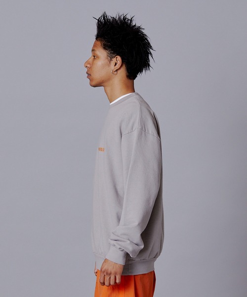 Penguin by Munsingwear（ペンギン バイ マンシングウェア）の「ペンギン バイ マンシングウェア ロサンゼルスアパレル BOGEY スウェット Los Angeles Apparel BOGEY SWEAT（スウェット・メンズ・ホワイト/ブラウン/ブルー・S/L/XL/M）」の6枚目の写真