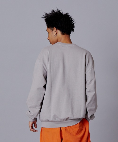 Penguin by Munsingwear（ペンギン バイ マンシングウェア）の「ペンギン バイ マンシングウェア ロサンゼルスアパレル BOGEY スウェット Los Angeles Apparel BOGEY SWEAT（スウェット・メンズ・ホワイト/ブラウン/ブルー・S/L/XL/M）」の7枚目の写真