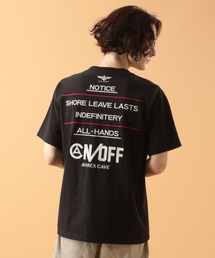 AVIREX | ヘビーオンス エンブロイダリー Tシャツ ノウティス/HEAVY OZ EMBROIDERY T-SHIRT NOTICE/アヴィレックス/AVIREX(Tシャツ/カットソー)