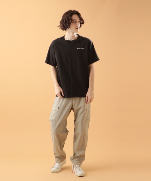 AVIREX(アヴィレックス)の「ヘビーオンス エンブロイダリー Tシャツ ノウティス/HEAVY OZ EMBROIDERY T-SHIRT NOTICE/アヴィレックス/AVIREX(Tシャツ/カットソー・メンズ・ブラック/オフホワイト/ミント/モカ・MEDIUM/LARGE/X-LARGE/XX-LARGE)」の16枚目の写真